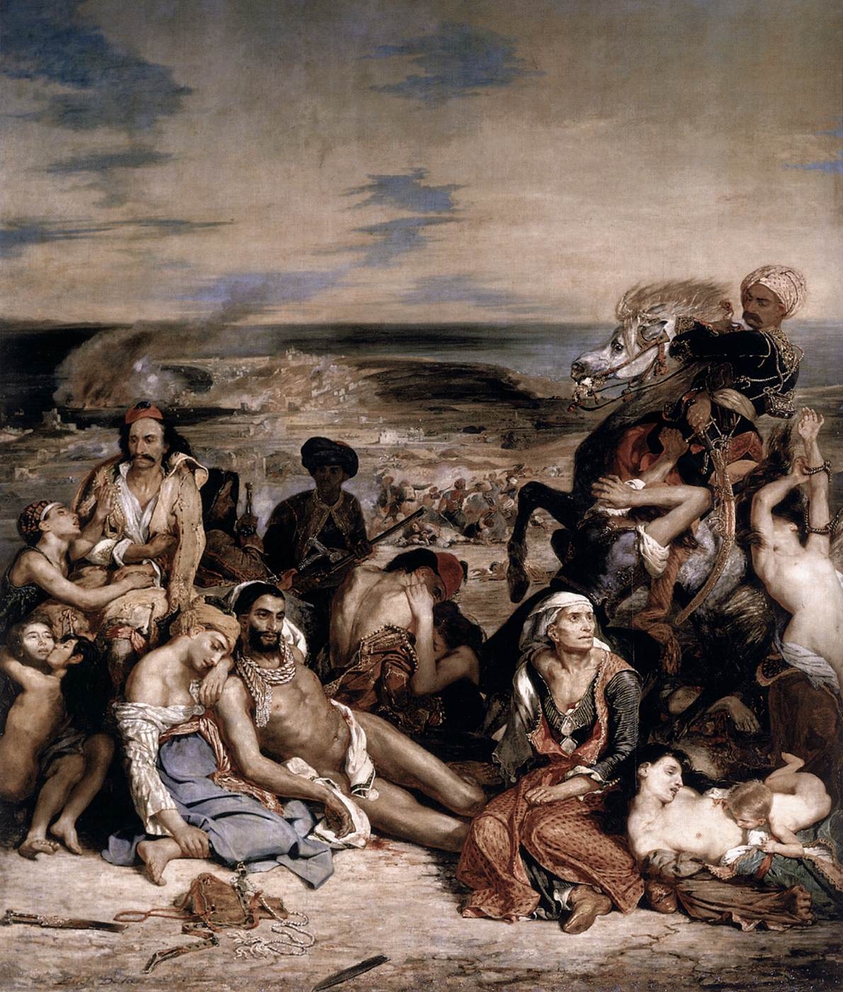 Eugène Delacroix Le Massacre de Scio