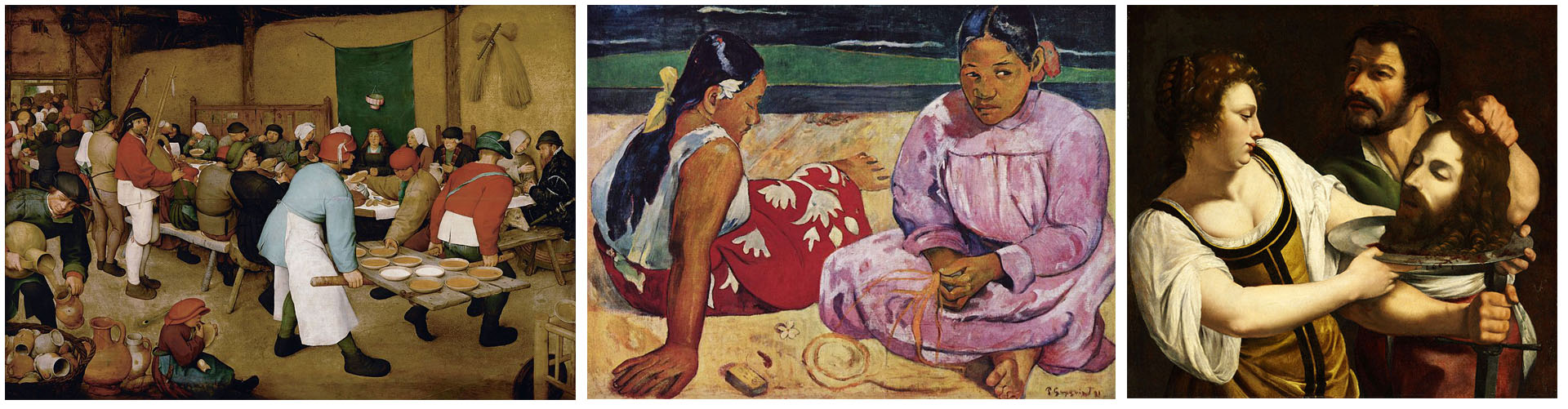 GauguinBrueghelyArtemisia