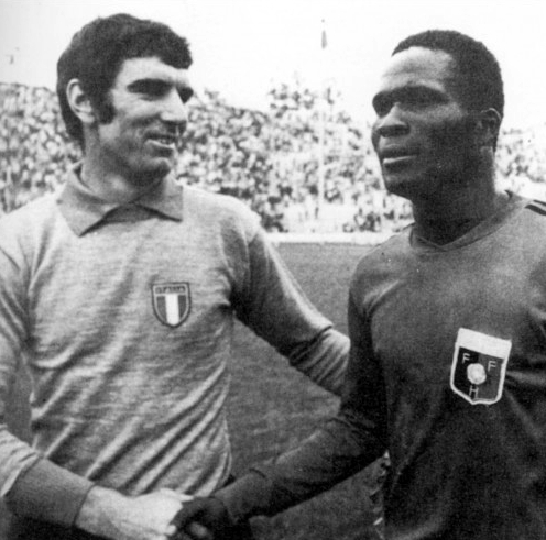 Dino ZOFF Emmanuel Sanon Coupe du Monde 1974