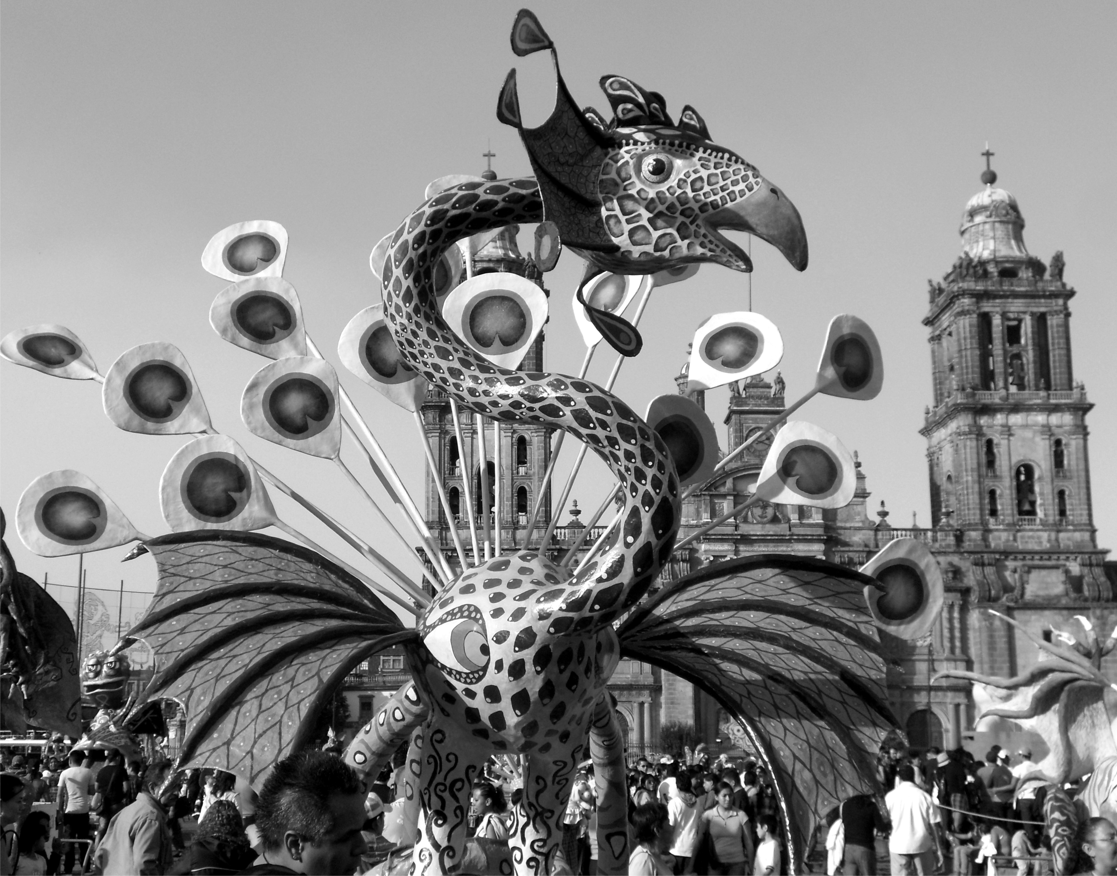 Alebrije en el Zócalo p