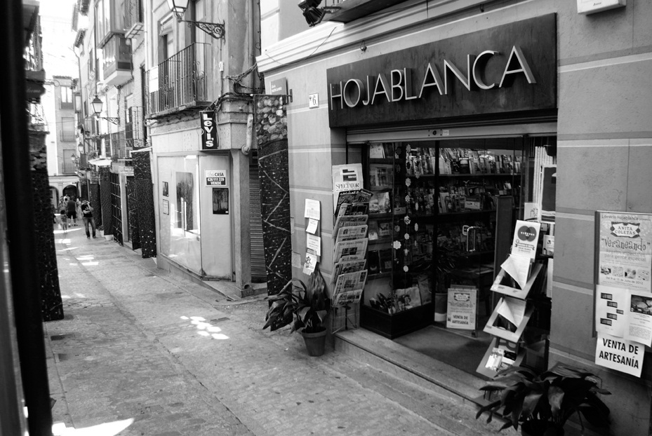 Librerías con encanto: Hojablanca (Toledo)