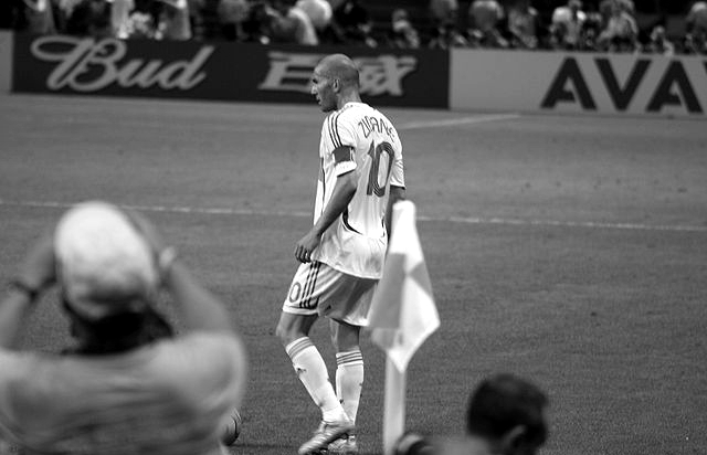 Zinedine Zidane. Foto David Ruddell CC p