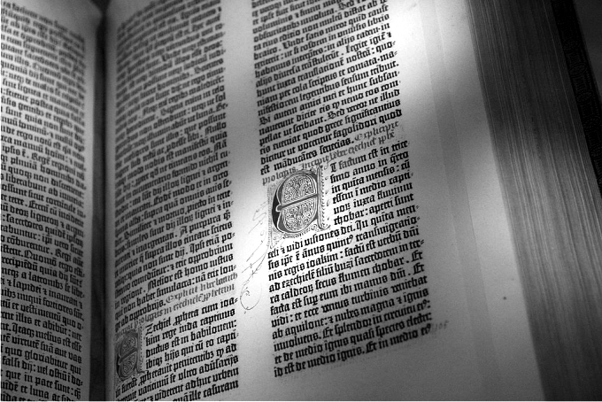 La Biblia de Gutenberg. Biblioteca pública de Nueva York DP
