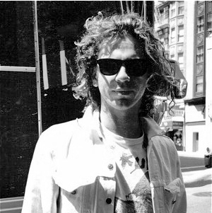 Michael Hutchence en 1986. Foto Andwhatsnext CC. p