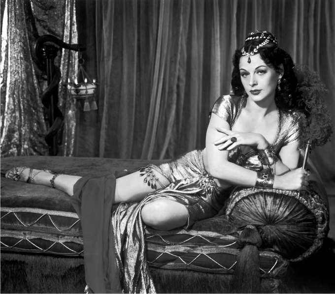 Hedy Lamarr en Sansón y Dalila. Imagen Paramount.