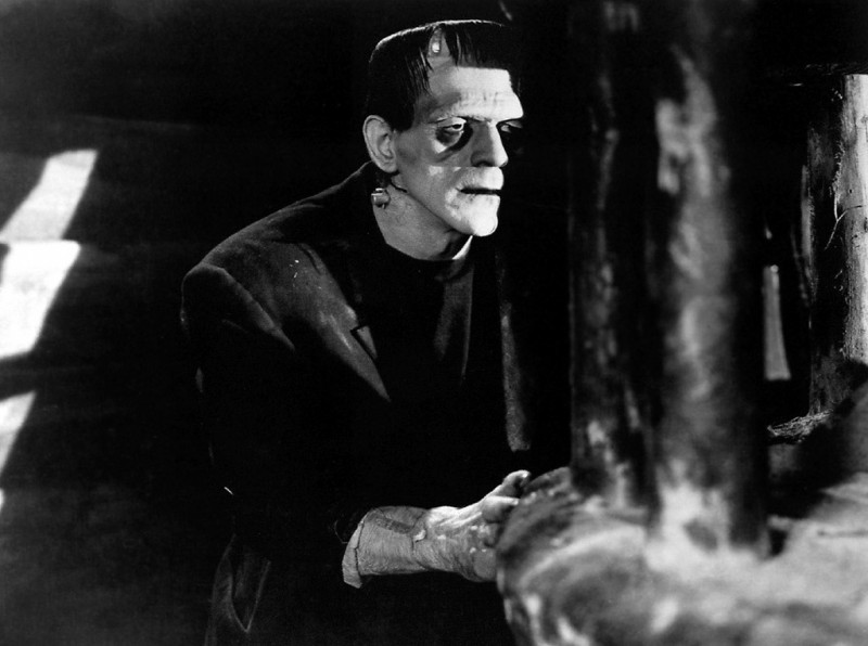 Boris Karloff en Frankestein. Imagen Universal Pictures.