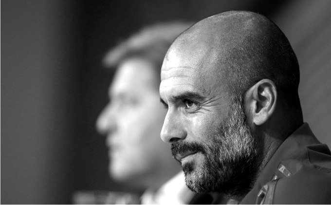 Josep Guardiola. Foto Cordon Press.p