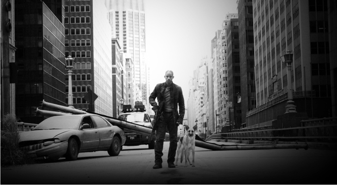 Escena de I Am Legend. Imagen Warner Bros. Pictures Village Roadshow.p