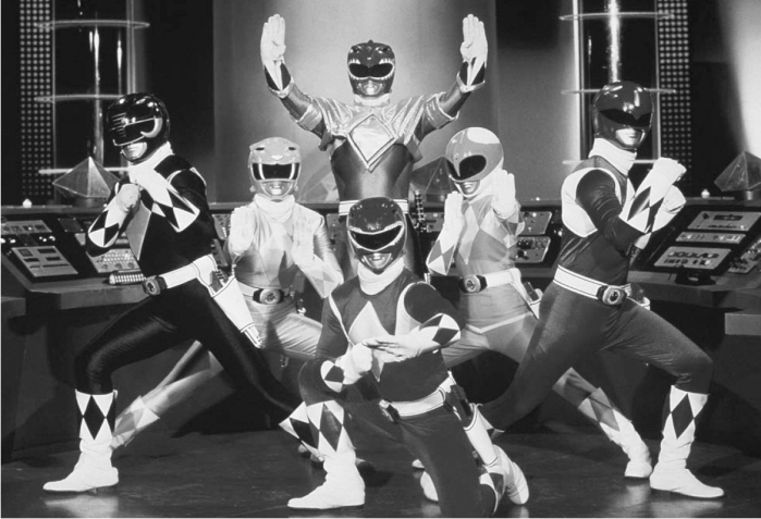 the power rangers p