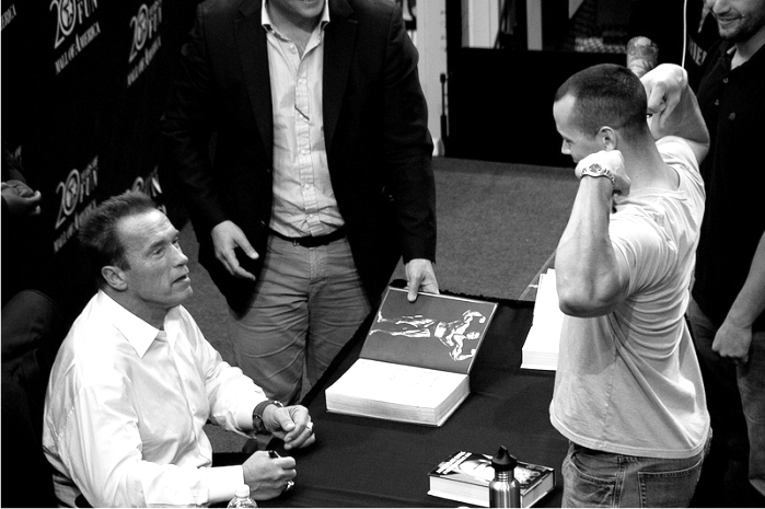 Arnold Schwarzenegger. Foto Brian Lalor CCp