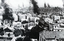 Barcelona durante la Semana Trágica (1909). Fotografía: DP