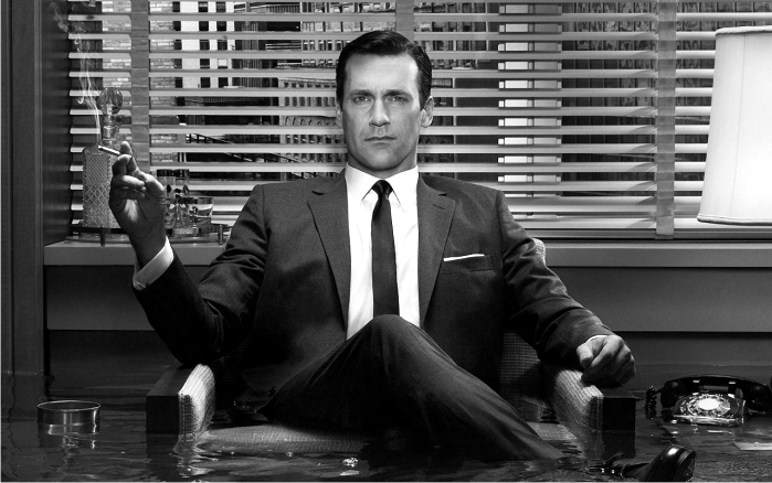 Escena de Mad Men. Imagen p