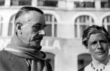 THOMAS MANN-With his wife Katia. 1932