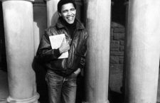 UNSPECIFIED  :  Barack Obama as student at Harvard university, c. 1992  (Photo by Apic/Getty Images)