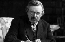 British author Gilbert Keith Chesterton (1874 - 1936).  Original Publication: People Disc - HC0527   (Photo by Hulton Archive/Getty Images)
