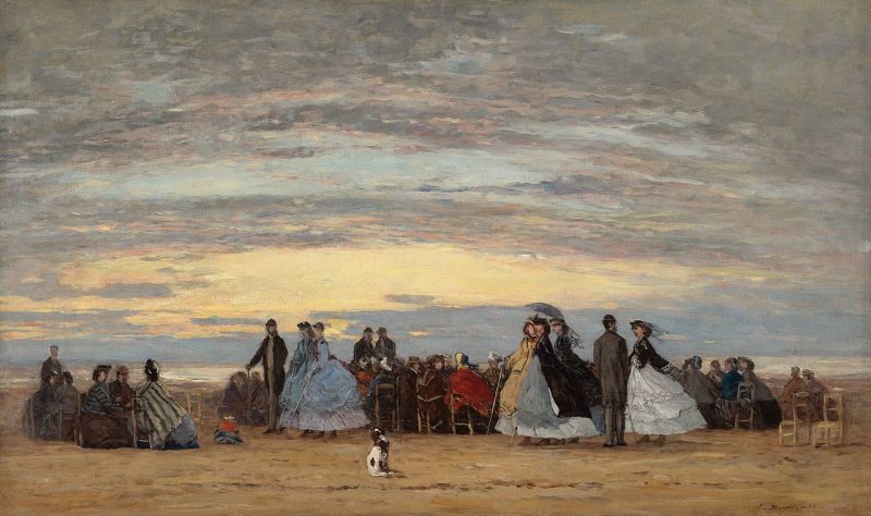 Cuando la playa era para gente distinguida 4 1280px The Beach at Villerville Eugène Boudin 1864