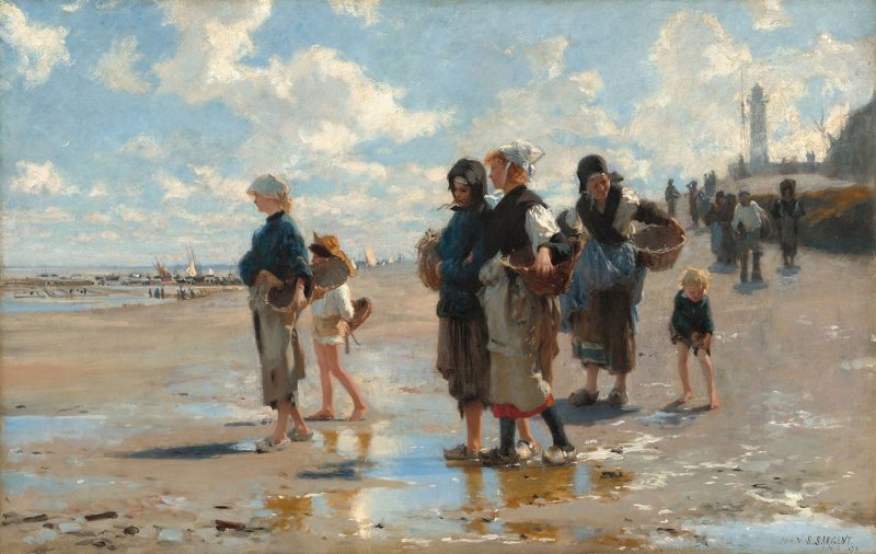 Cuando la playa era para gente distinguida 12 John Singer Sargent Cancale