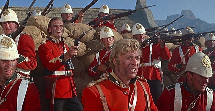 Hollywood war: el desastre de la guerra 4 Zulu result
