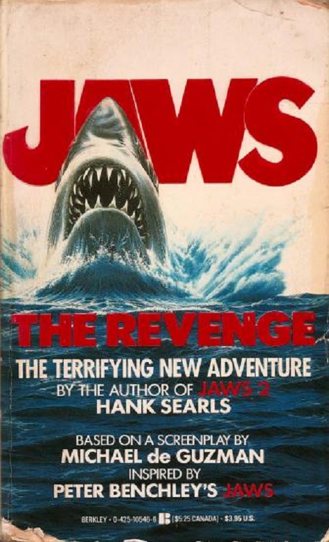 Mejor me espero al libro de la película 5 Jaws the revenge cover