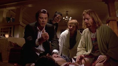 Diez escenas para quedarse sin uñas 2 Pulp Fiction Scene result