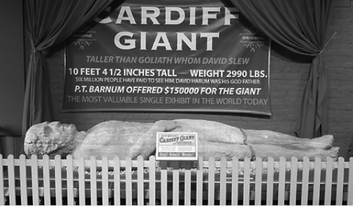 Breve historia del comérsela doblada (y II) 4 Cardiff Giant result