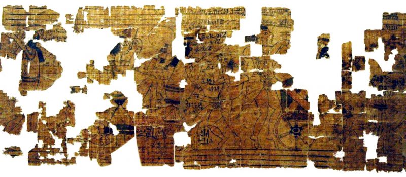 La revista porno más antigua de la historia 2 Turin Erotic Papyrus Scene white