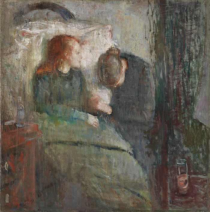 Historia de un grito 4 800px Munch Det Syke Barn 1885 86