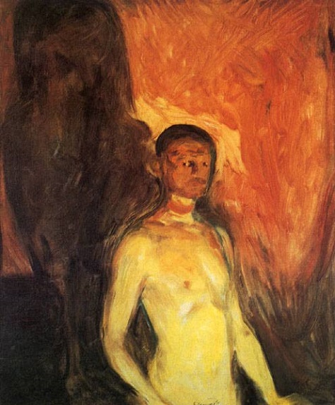 self portrait in hell 1903