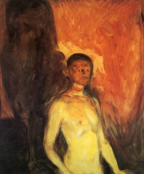 Historia de un grito 5 self portrait in hell 1903