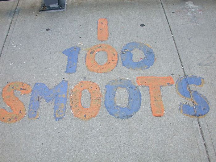 Un gritón de dólares 5 100 Smoot mark result