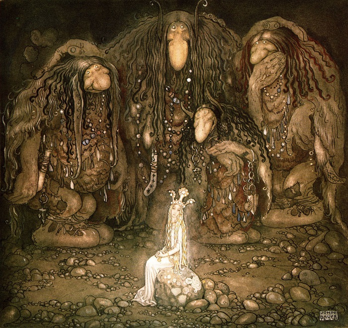 Radiografía del trol a través de los tiempos 1 John Bauer 1915
