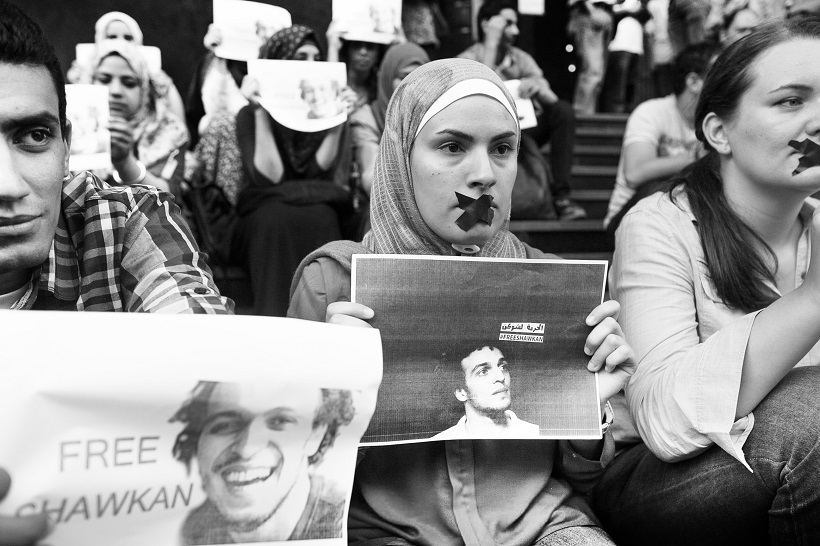Egipto, donde incluso la dictadura pasada fue mejor 2 cairo 2014 shawkan Cui Xinyu cordon press