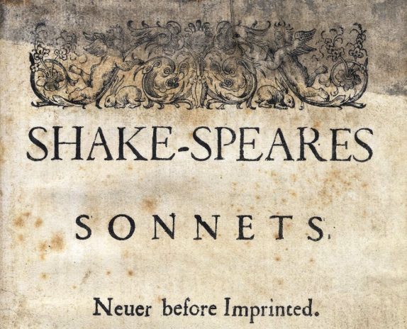 ¿Cuál de estas ofrendas amorosas merece tu remake? 6 Sonnets1609titlepage e1573035579100