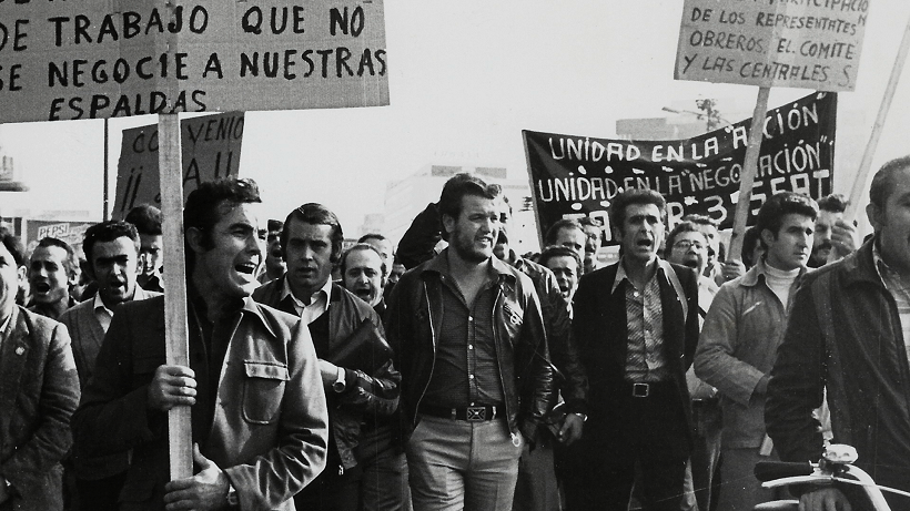 ‘El entusiasmo’: lo que la crisis del petróleo se llevó 4 el entusiasmo foto 13 Julián Martín Cuesta Manifestación trabajadores de SEAT 1977