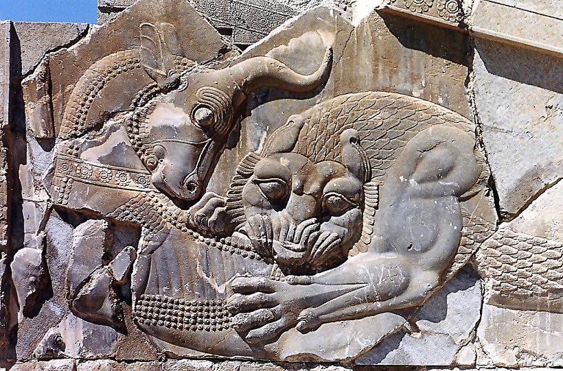 A ver, ¿qué es lo que hay que ver en Irán? 7 1280px Persépolis. Lion taureau2