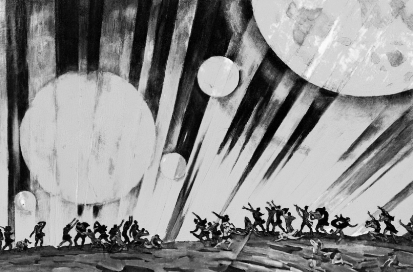 Un nuevo planeta Konstantin Yuon 1921po