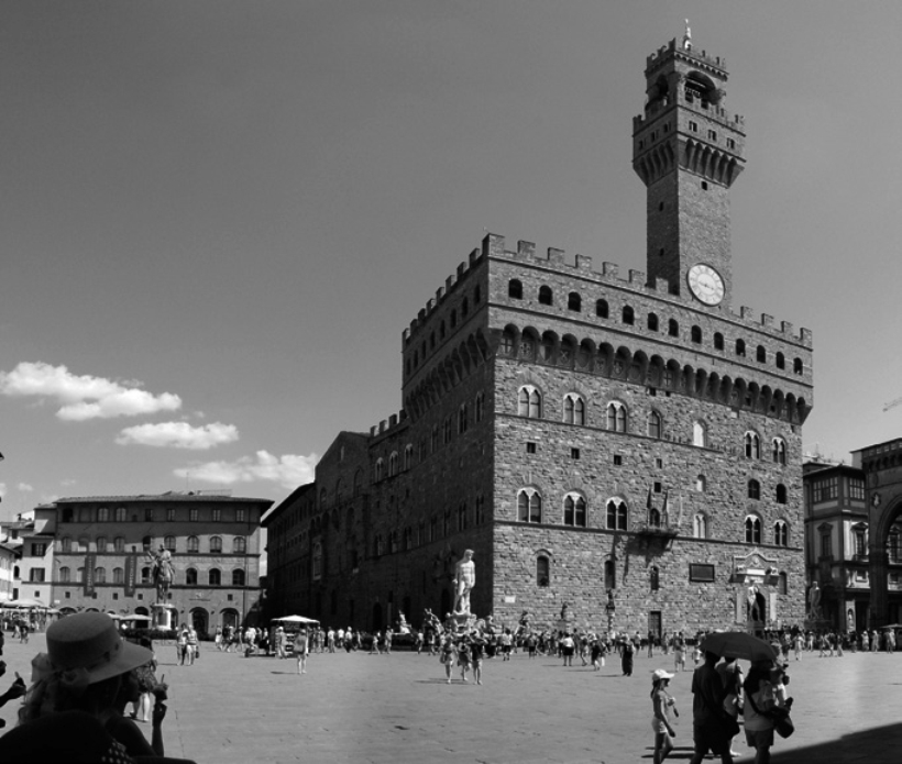 Camillo Sitte y el arte de la plaza 2 Piazza della Signoria. Fotografía Zolli CC