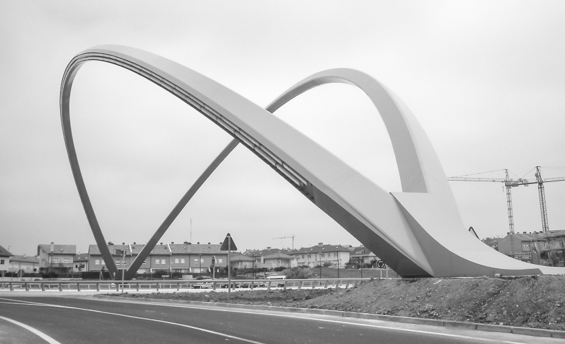 Las estructuras de Manterola 2 5. Puente de Zizur Mayor Navarra 2004