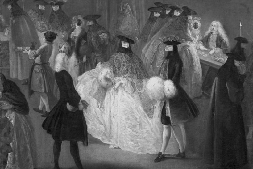 Pietro Longhi De speelbank Il ridotto