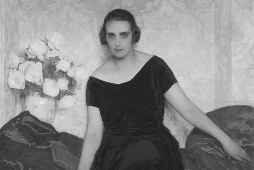 Retrato de la señora Victoria Ocampo, de Anselmo Miguel Nieto, 1922.