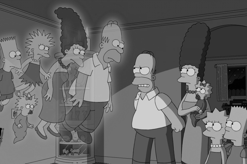 Los Simpson familia amarilla