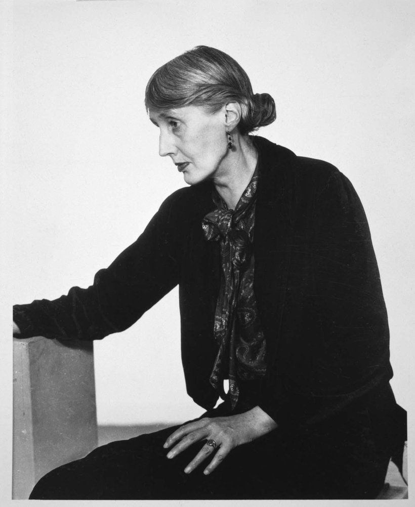 Virginia Woolf por Man Ray. Foto Museo Macional Reina Sofía
