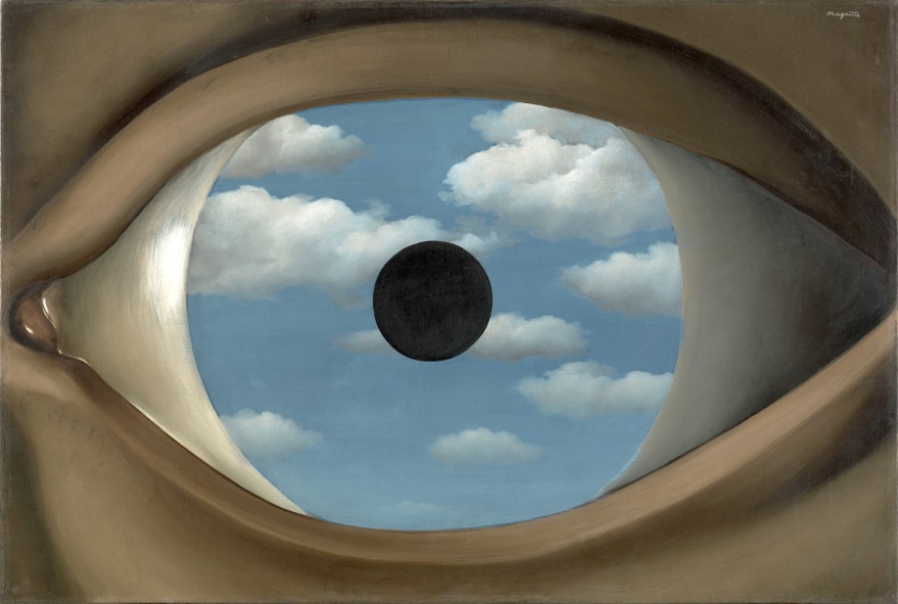 El falso espejo de René Magritte Imaginación
