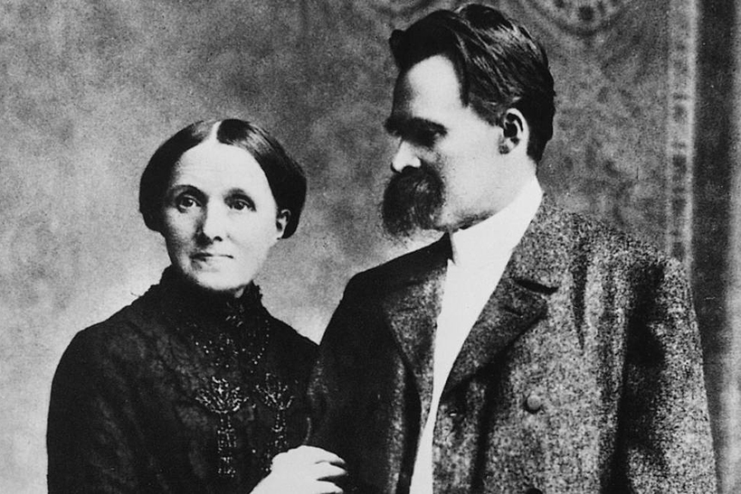 Franziska Nietzsche y Friedrich Nietzsche DP