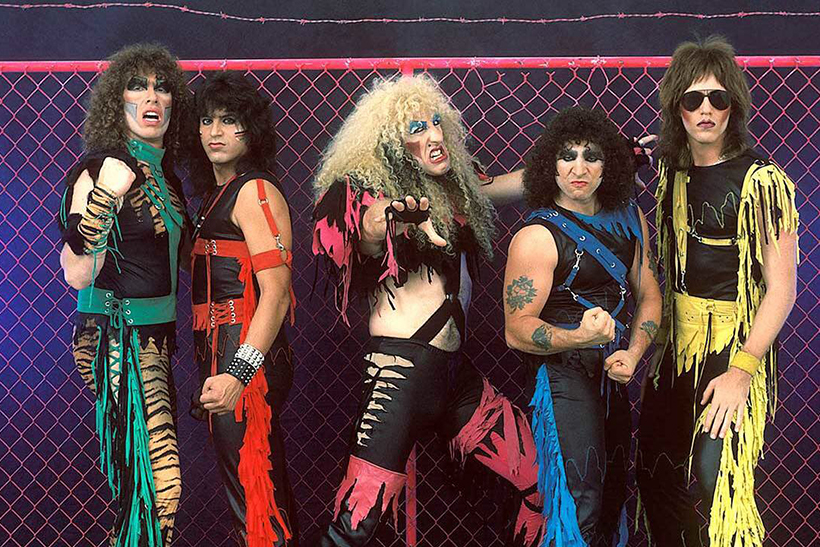 Twisted Sister Imagen Atlantic Records hair metal po