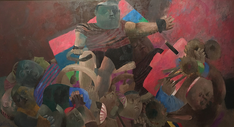 Escarabajos, apaches y leyendas: el ciclismo en Colombia desde el Zipa Forero hasta Egan Bernal 1 La apoteosis de Ramón Hoyos, de Fernando Botero (1959) Colombia