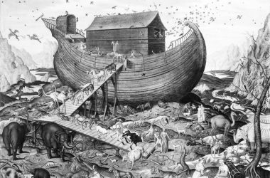 El arca de Noé en el monte Ararat