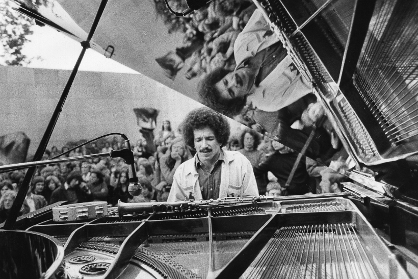 Keith Jarrett en 1972. Foto Cordon.