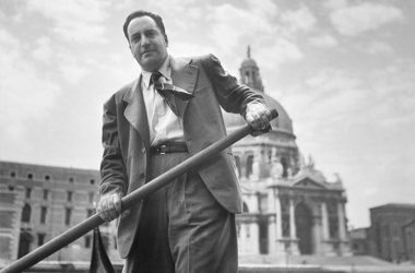 William Saroyan, Venecia, 1949. Fotografía: Getty.