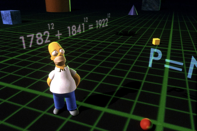 Los Simpson Matemáticas